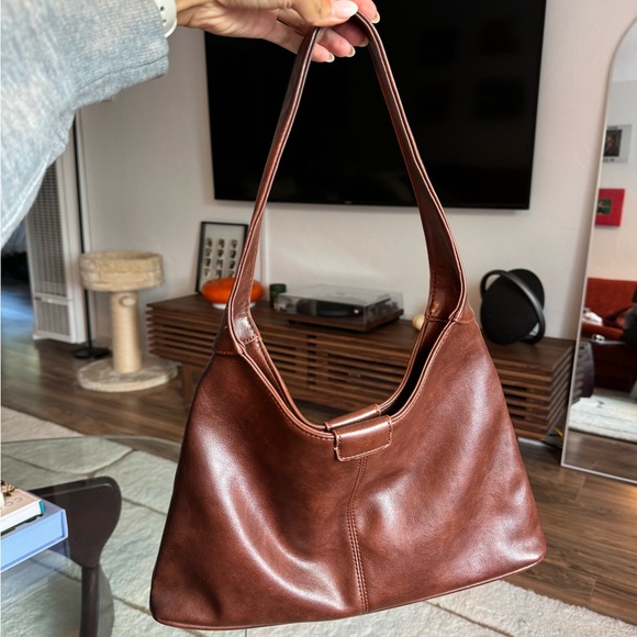 Brown leather purse - Picture 3 of 3